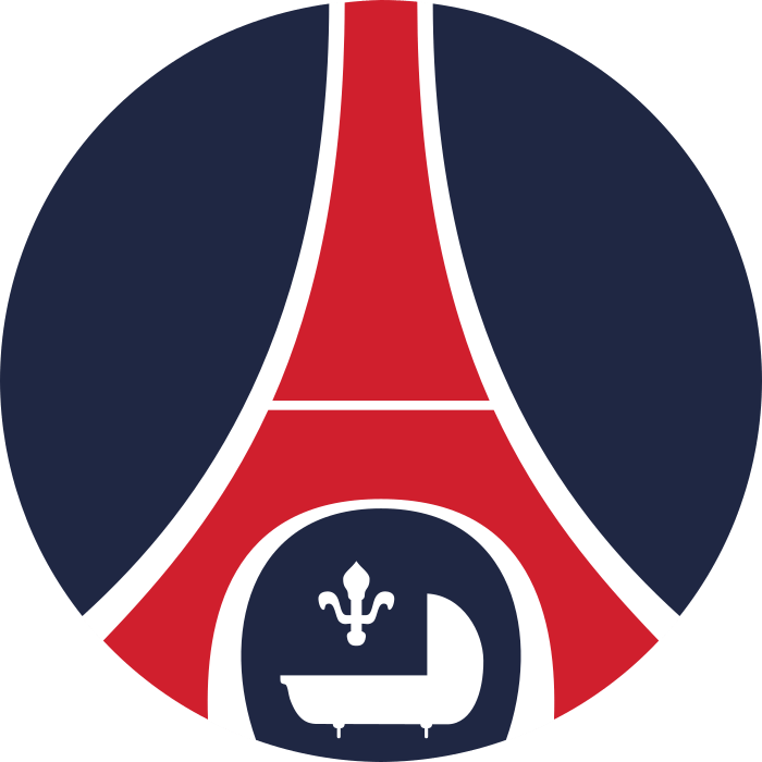 Paris Saint-Germain (PSG) 1972-1982 (France) logo